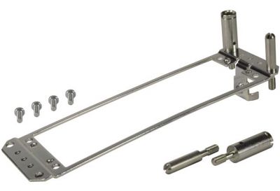 DIN-Power retaining frame